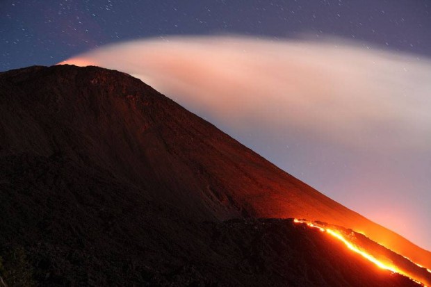 central america volcano